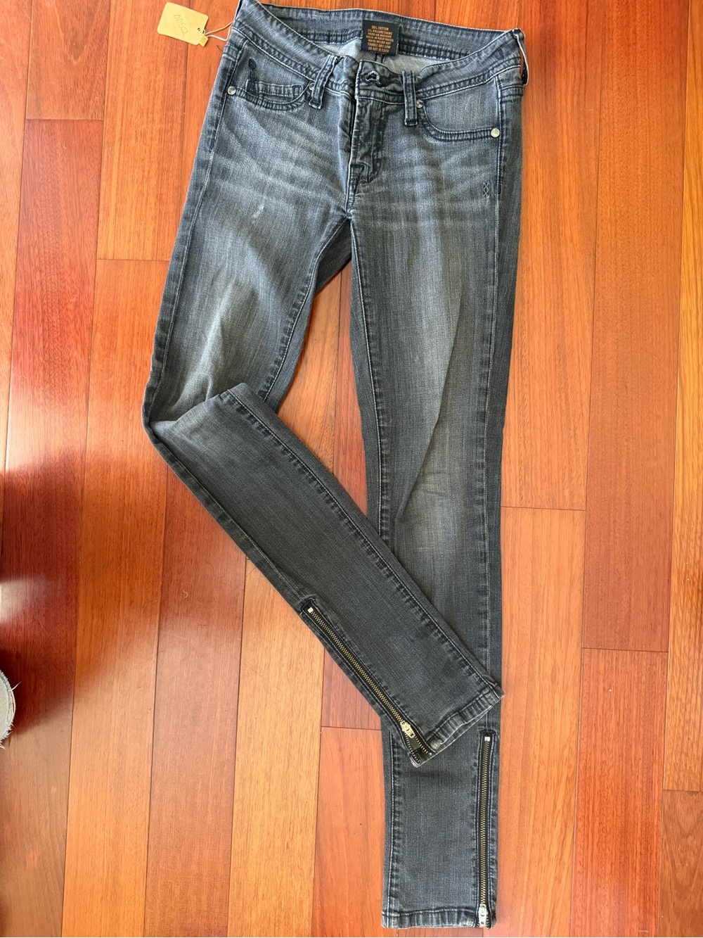 Genetic Denim Women's Skinny Jeans with Ankle Zips